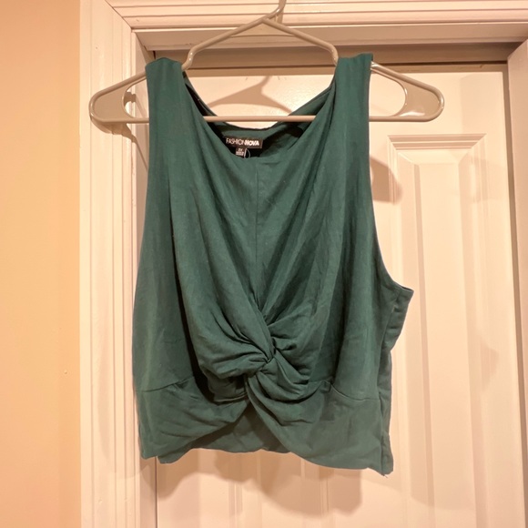 GREEN 2X Never Worn Fashion Nova 2 Piece Set - Picture 2 of 6